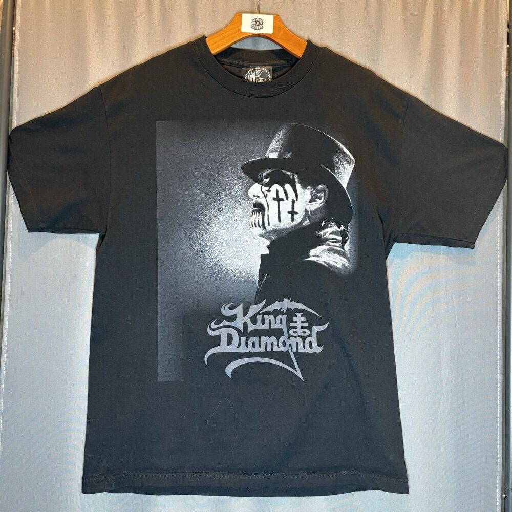 King Diamond 2014 Tour Shirt Black Size Large Excellent Condition Authentic